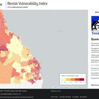 Rental Vulnerability Index map